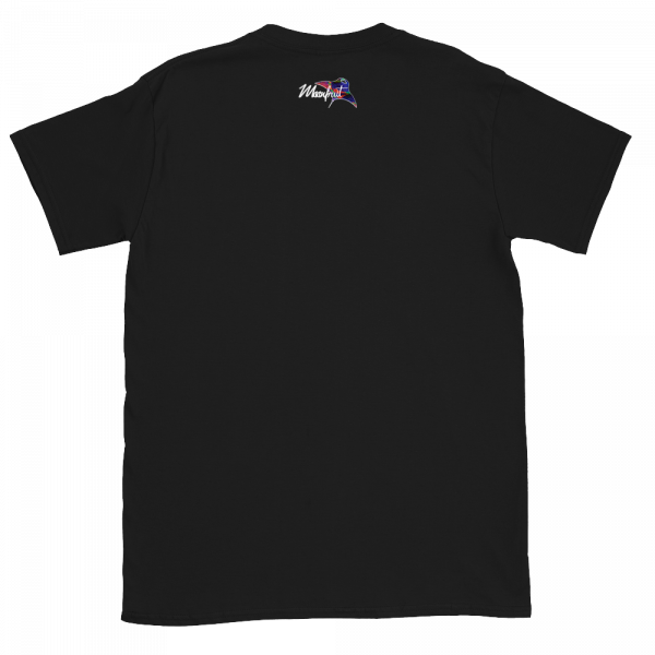 Reef Merch Moonfruit Scolymia Manta Ray t-shirt black back
