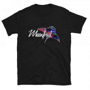 Reef Merch Moonfruit Scolymia Manta Ray t-shirt black front