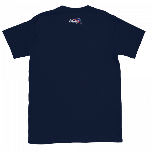 Reef Merch Moonfruit Scolymia Manta Ray t-shirt navy back