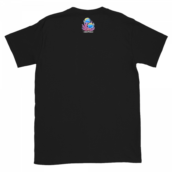 Reef Merch Powder Blue Tang t-shirt black back