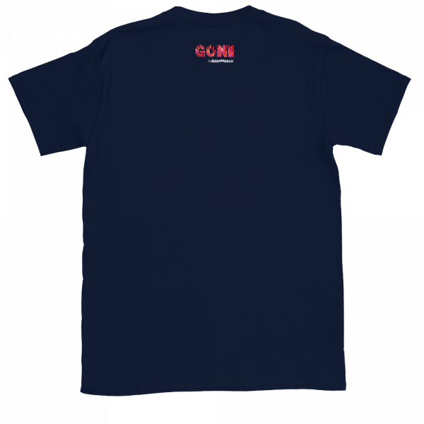 Reef Merch goniopora flower pot coral t-shirt navy back