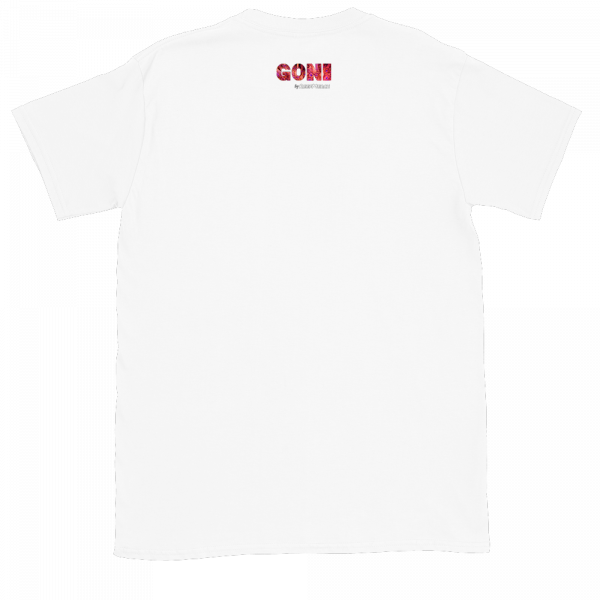 Reef Merch goniopora flower pot coral t-shirt white back