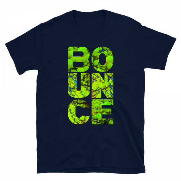 Reef Merch rhodactis bounce mushroom t-shirt navy front